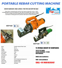 Load image into Gallery viewer, PORTABLE REBAR CUTTING MACHINE